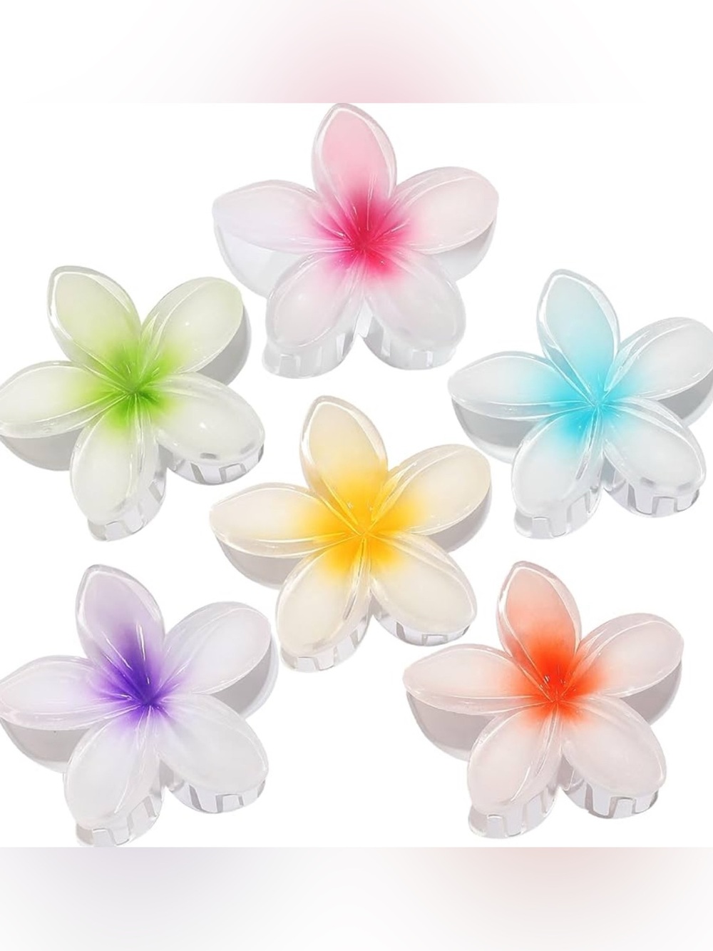 Plumeria Hair Clip